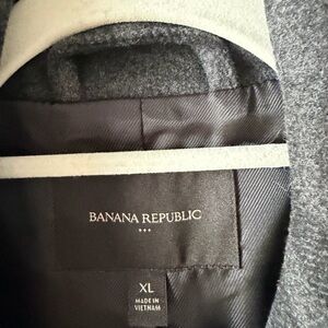 Banana Republic Wool Blend Peacoat